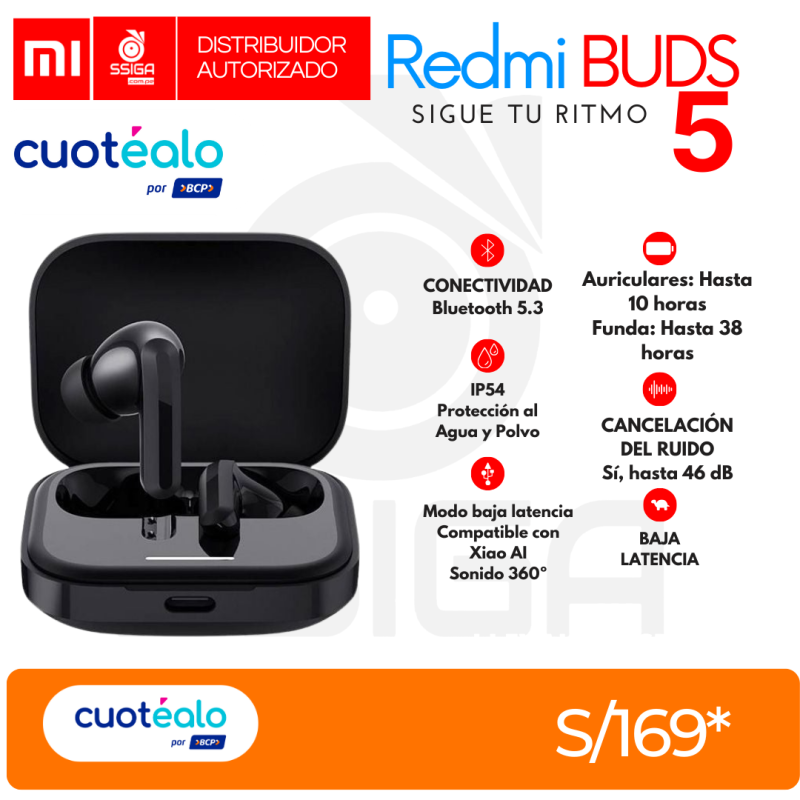 Redmi Buds 5 Negro