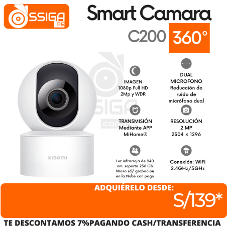 camara de Seguridad C200