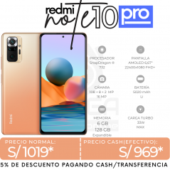 Redmi Note 10 Pro 6+128 Bronze