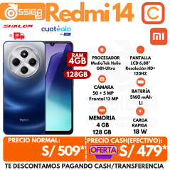 Redmi 14c 4+128Gb Azul