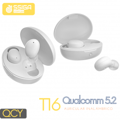 Auricular Qcy T16 Blanco