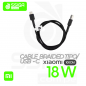 Mi Cable Braided Tipo A-C 1m Negro