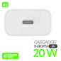 Cargador Rapido 20w Xiaomi Blanco