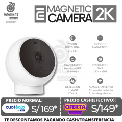 Camara de seguridad - Mi Camera 2K Magnetic Mount