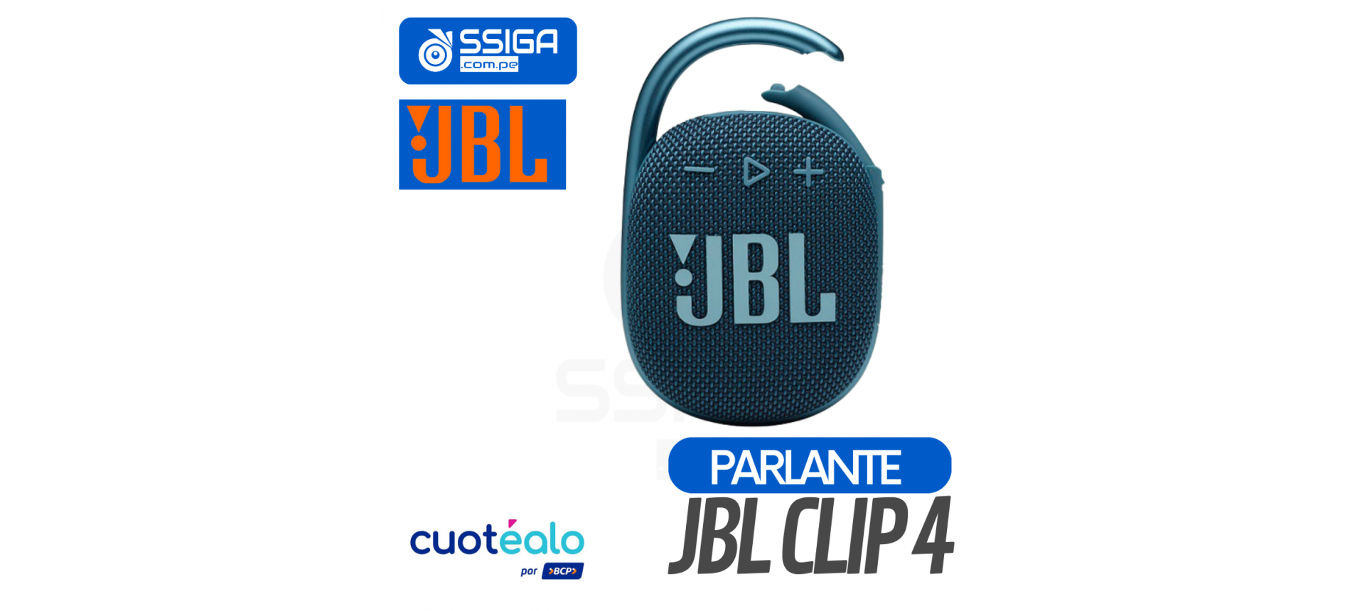 Parlante Jbl Clip 4 Blue