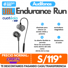Audifionos Endurance Run  Jbl