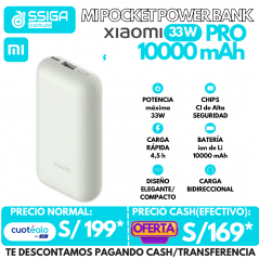 Mi Power Bank 33W 10000mAh Pocket Edition Pro Ivory