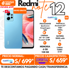 Redmi Note 12 6+128 GB