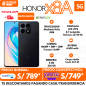 Honor X8A 8GB +256 GB Negro
