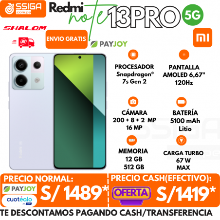 Redmi Note 13 pro 5G 12Gb+512Gb