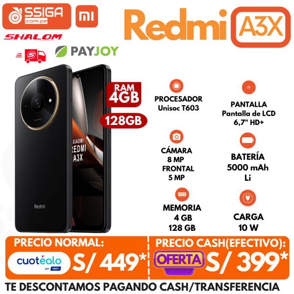 Redmi A3  3GB + 64GB