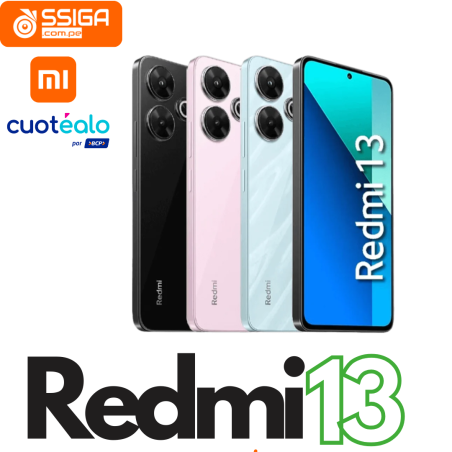 Redmi 13 4G  8+256 Negro