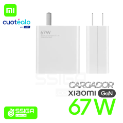 Cargador Turbo 67w Xiaomi Blanco