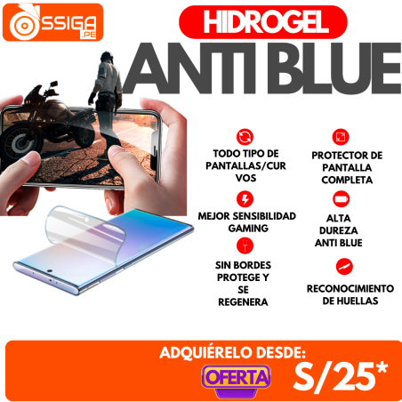 Protector de Pantalla Hidrogel Antiblue AAAA